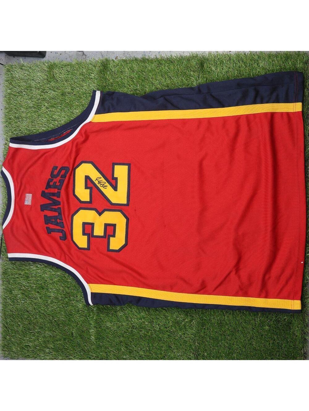 School Yard Legends LeBron James McDonald’s All-American #32 Jersey - Picture 2 of 7